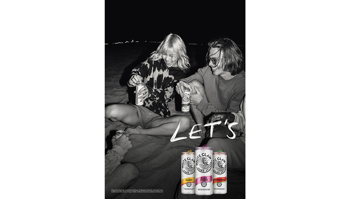 Let's White Claw ad campaign